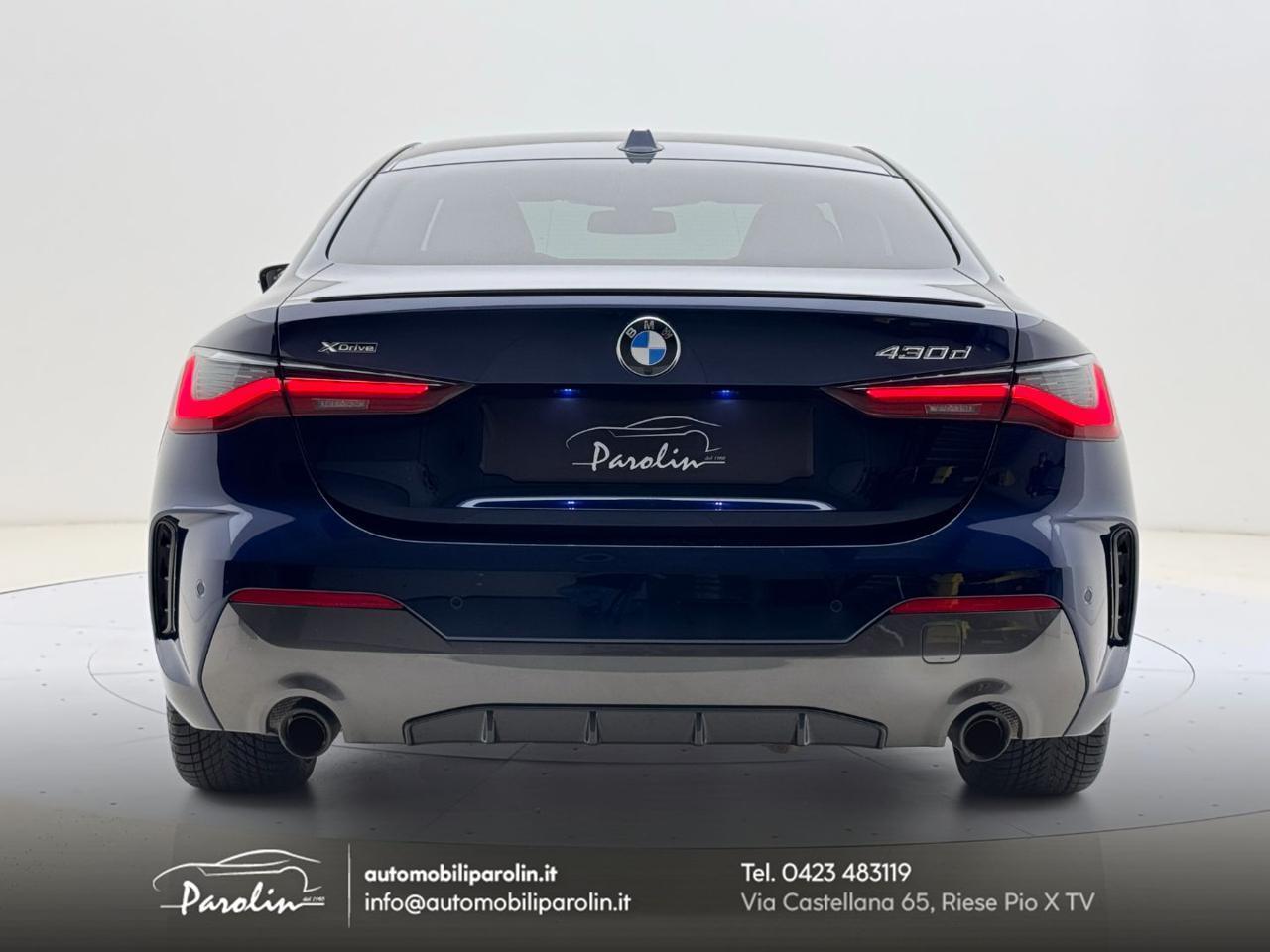 BMW 430 d 48V xDrive Coupé Msport Pro-Tetto-Laser-Assetto