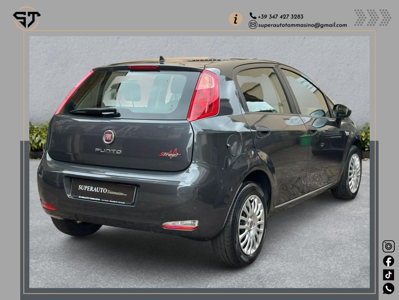 Fiat Punto 1.3 MJT II 75 CV 5 porte OK neopatentati