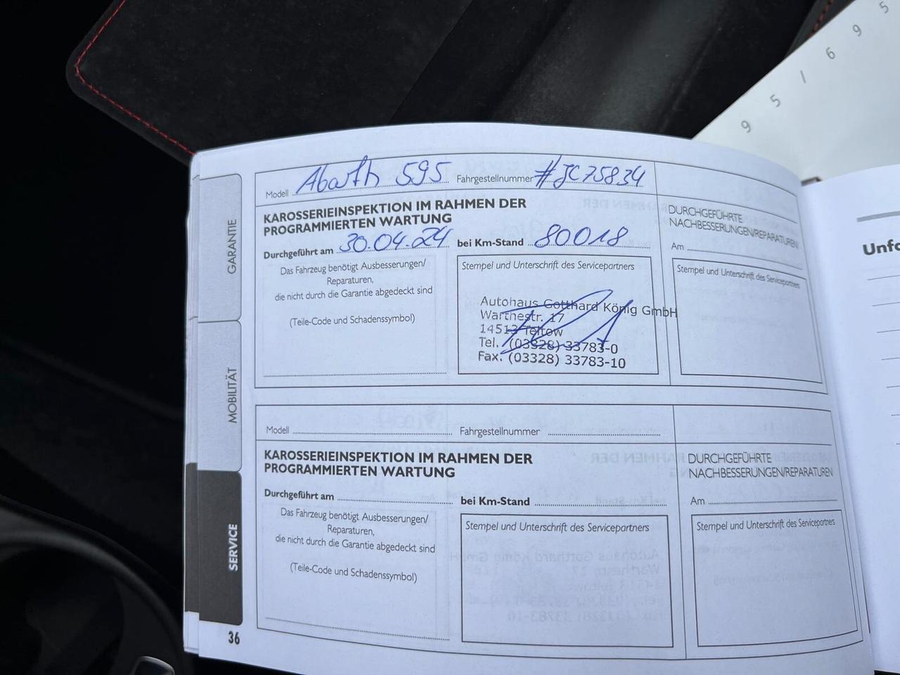 Abarth 595 1.4 Turbo T-Jet 160 CV Pista Cabrio