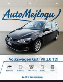 Volkswagen Golf 1.6 TDI 110 CV 5p. Highline BlueMotion Technology