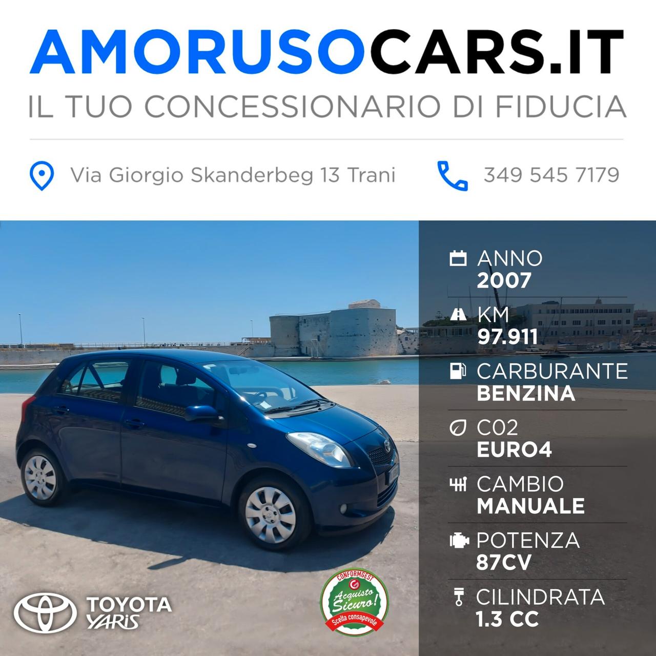Toyota Yaris 1.3 5 porte