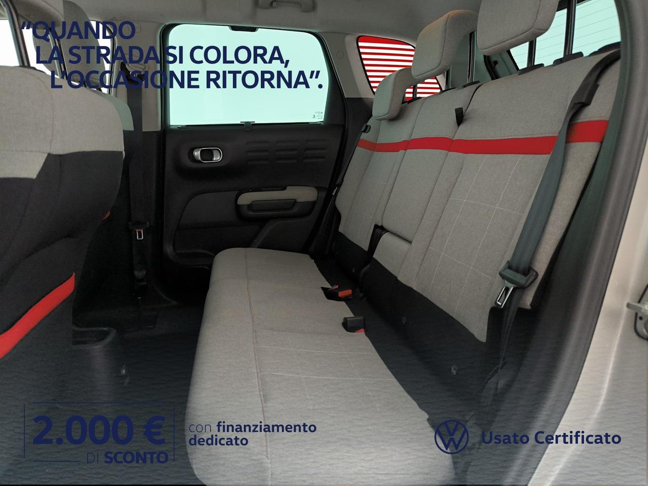 Citroen C3 Aircross 1.6 bluehdi shine 100cv