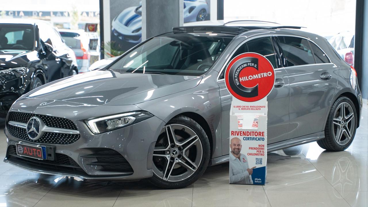 Mercedes-benz A 180 D PREMIUM PLUS AMG TETTO PACK LUCI XENO NAVI PELLE FULL OPTIONAL