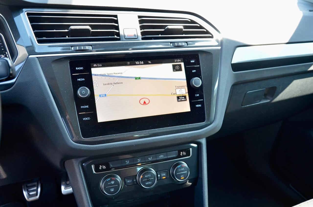 VOLKSWAGEN TIGUAN 1.5 TSI R-LINE 131cv MANUALE, DI FATTO UNICO PROPRIETARIO, EURO 6D, UFF ITALIANA, RETROCAMERA, FARI LED, PERMUTE