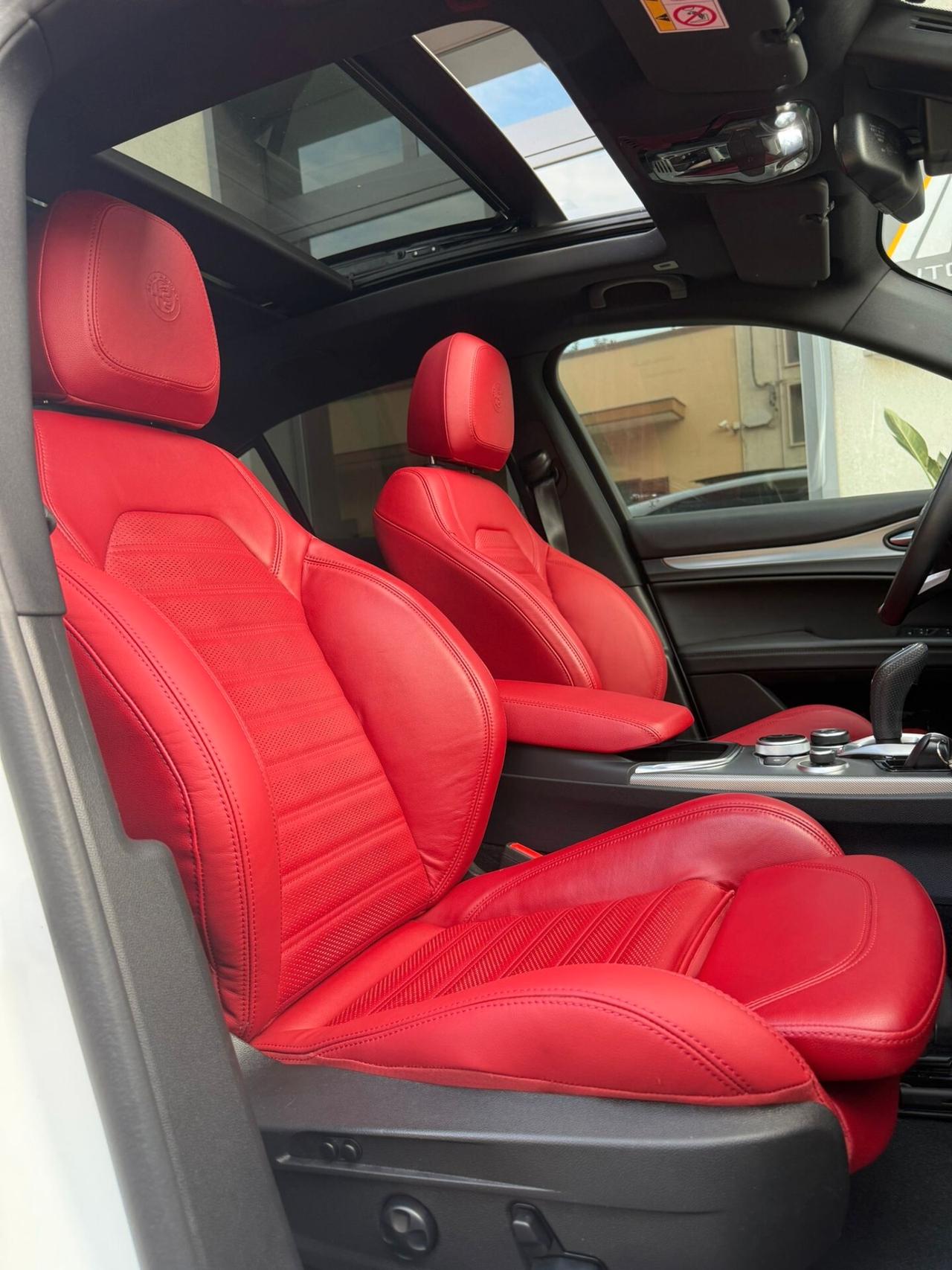 Alfa Romeo Stelvio 2.2 Turbodiesel 210 CV AT8 Q4 Veloce + Pelle + Tetto apribile