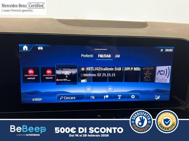 Mercedes-Benz GLA 200 D PROGRESSIVE ADVANCED PLUS 4MATIC AUTO