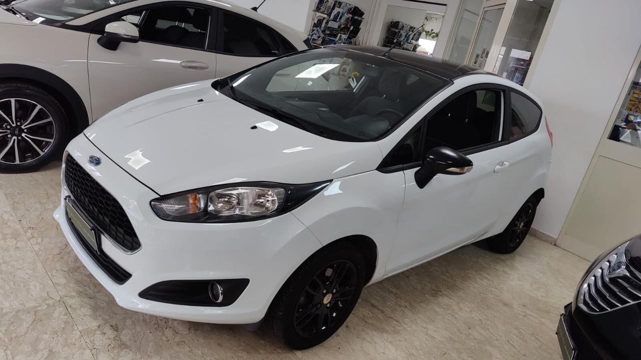 Ford Fiesta 1.4 3 Porte GPL EURO 6 Black & White Edition