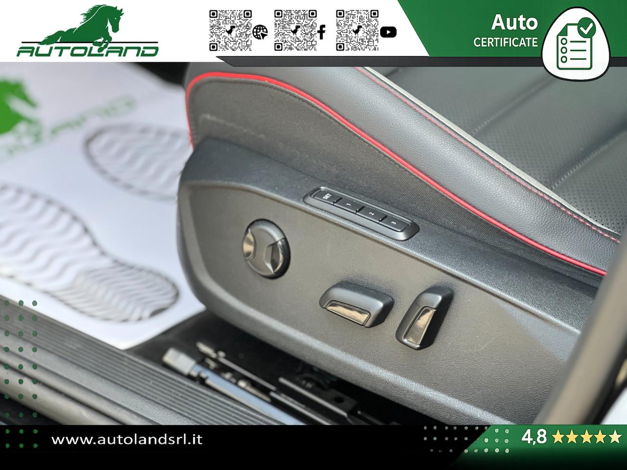 Volkswagen Golf 2.0 tsi GTI 265cv dsg TETTO - HEAD UP - PELLE - SEDILI VENTILATI