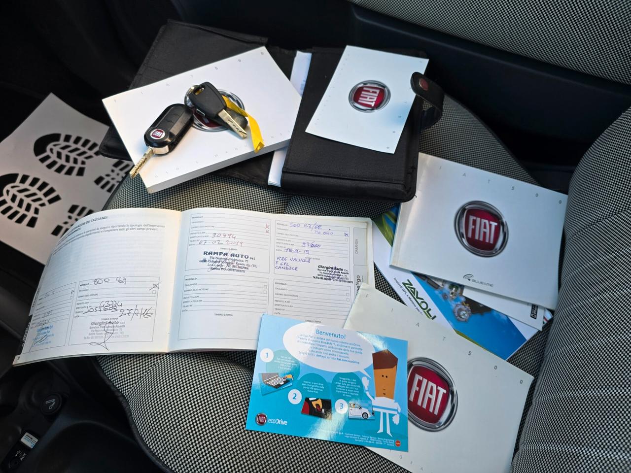 FIAT 500 LOUNGE 1.2 GPL 2014 TETTO PANORAMICO