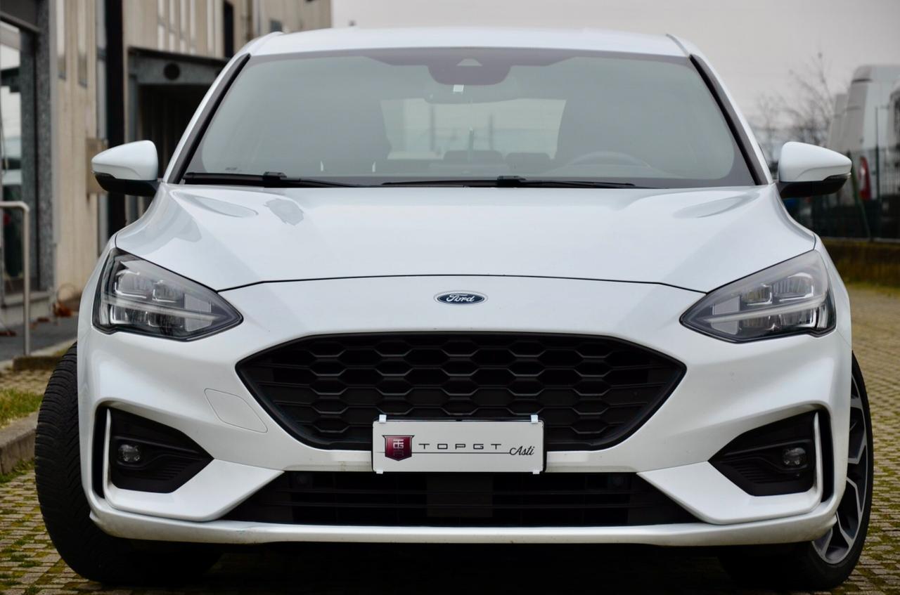 FORD FOCUS 1.5 ECOBLUE ST-LINE CO-PILOT 120cv AUTO, UFF ITALIANA, EURO 6D, NAVI, FARI LED, PERMUTE