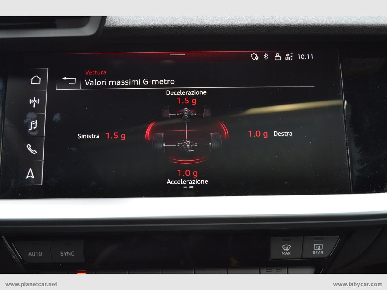 AUDI RS 3 SPB TFSI quattro S tronic 400CV