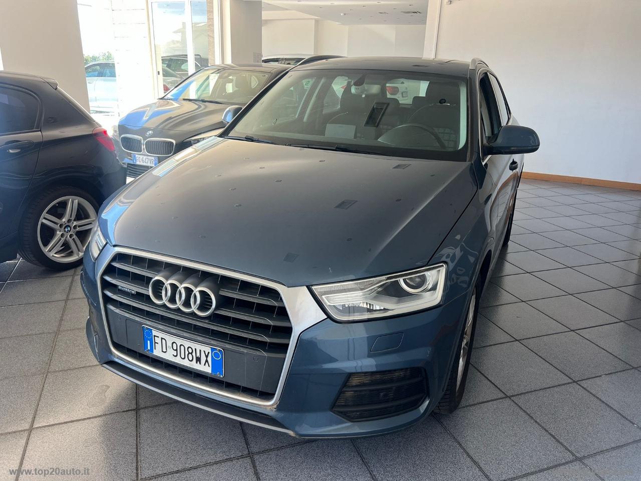 AUDI Q3 2.0 TDI 150CV Quattro S TRONIC Sport|TETTO APRBI E PANOR