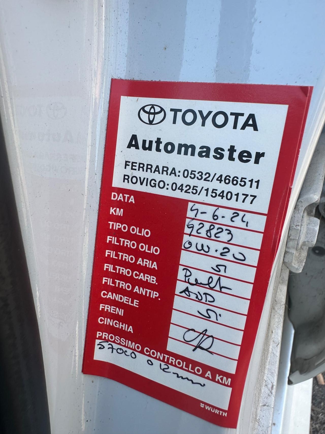 Toyota Yaris 1.5 Hybrid 5 porte STYLE