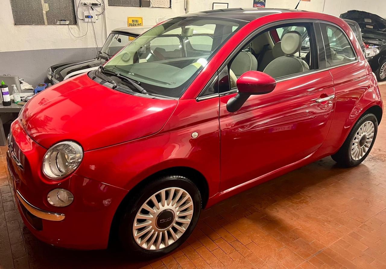 Fiat 500 lounge 1.2 benzina €5 OK NEOPATENTATI