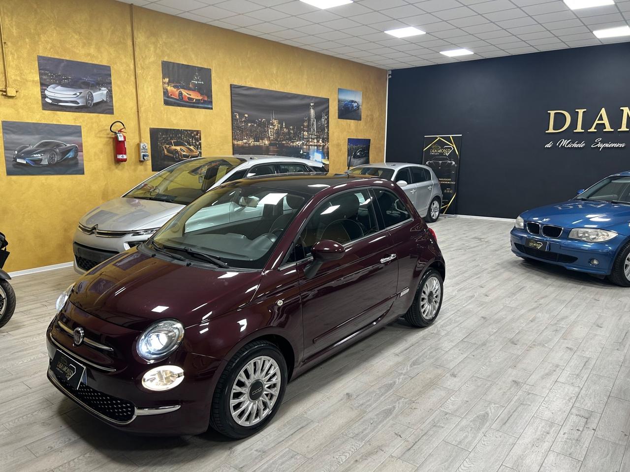 FIAT 500 1.3 Multijet 95 CV Lounge “FULL/TETTO/LED”-2017