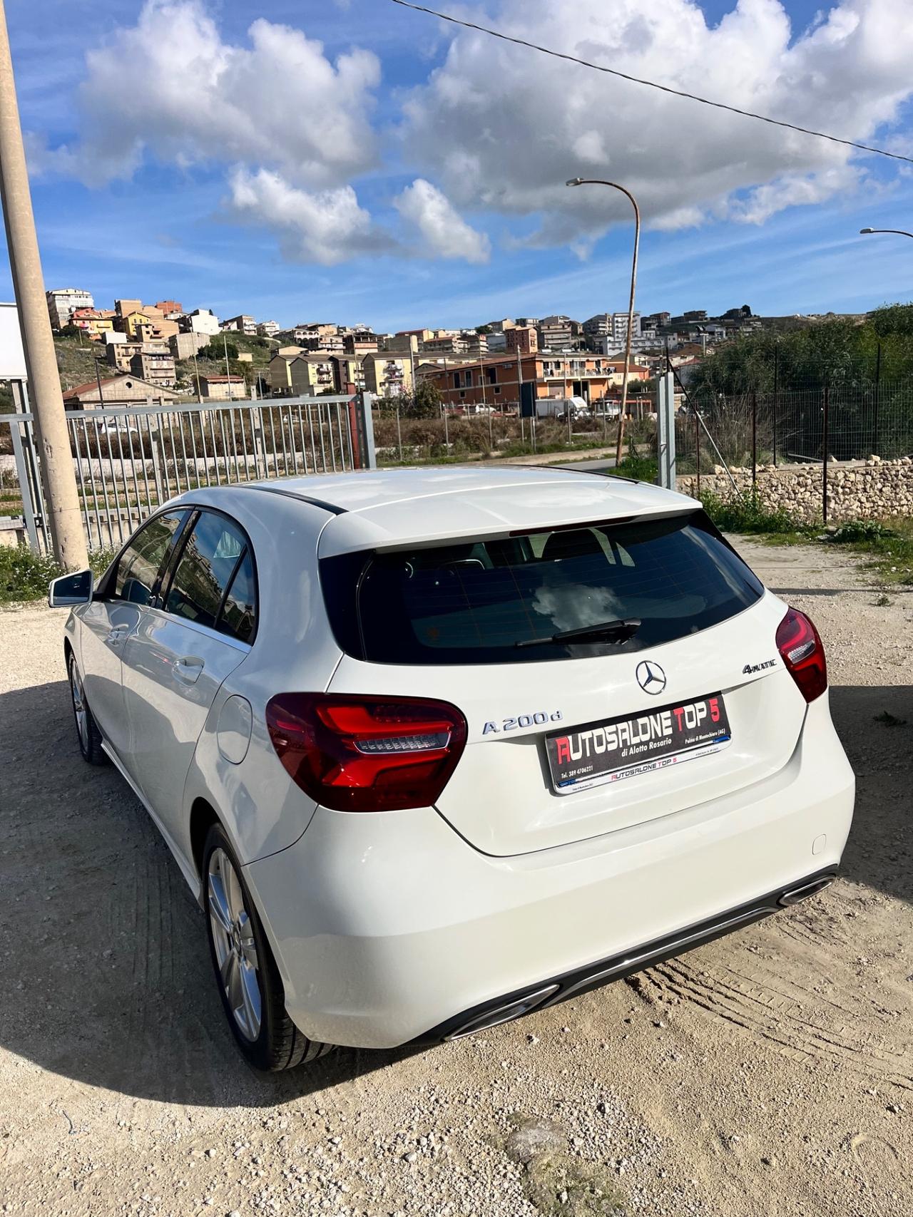 Mercedes-benz A 200 d Automatic 4Matic Sport anno 2017