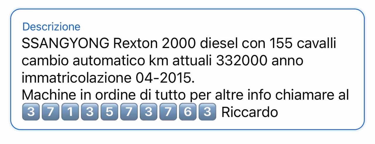 Ssangyong Rexton W 2.2 Diesel 4WD M/T Plus 7 POSTI