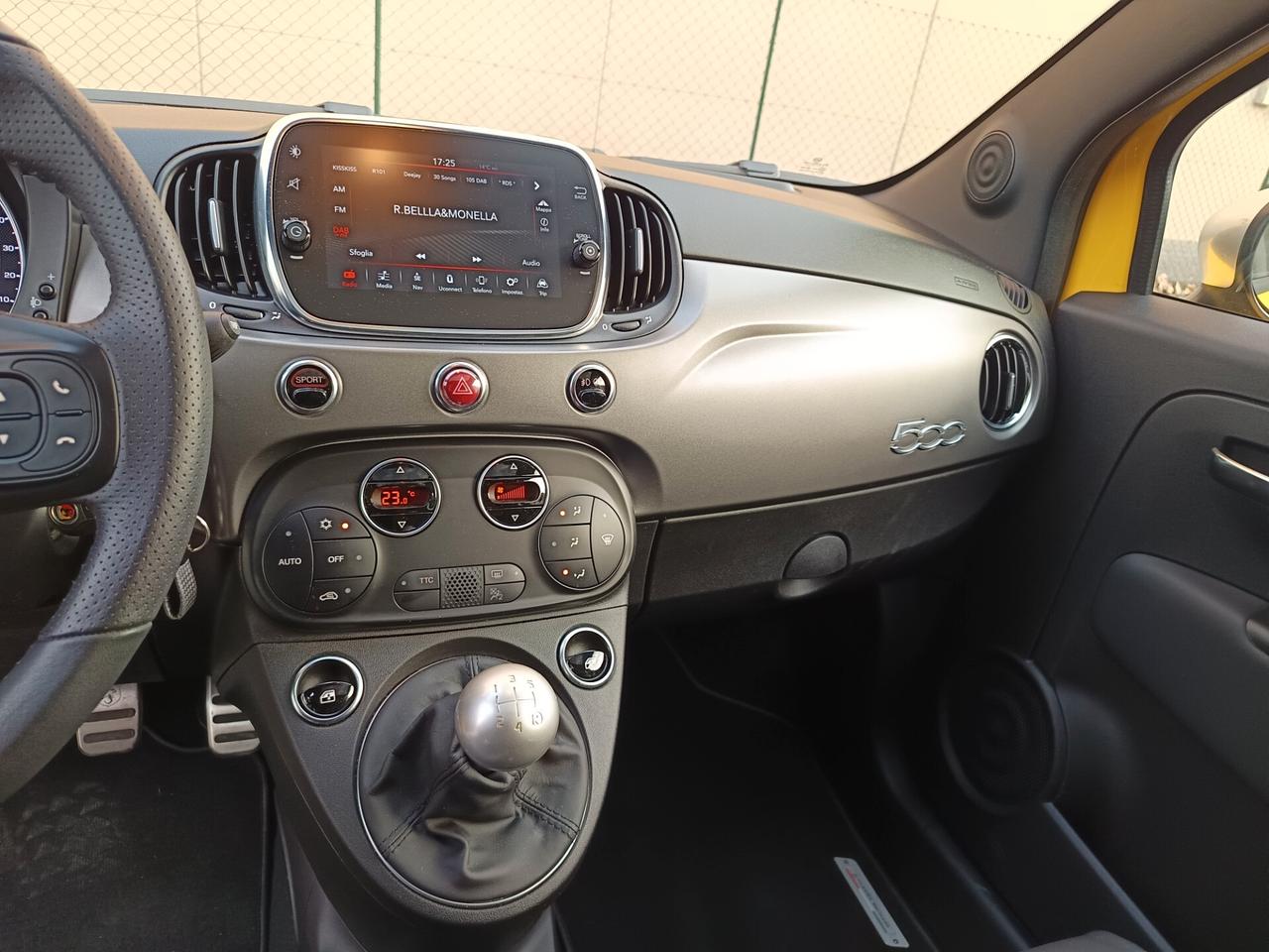 Abarth 595 1.4 Turbo T-Jet 165 CV Turismo GIALLO MODENA