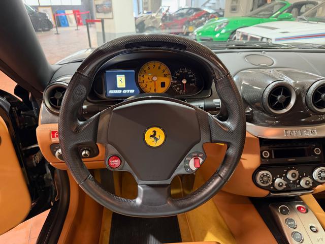 FERRARI 599 GTB F1-Pelle Cuoio-Daytona-Carbo-Scudetti-Carbonio