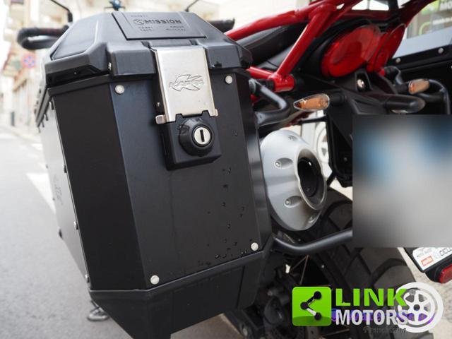 MOTO GUZZI V85 TT + Tris Valigie Alluminio+