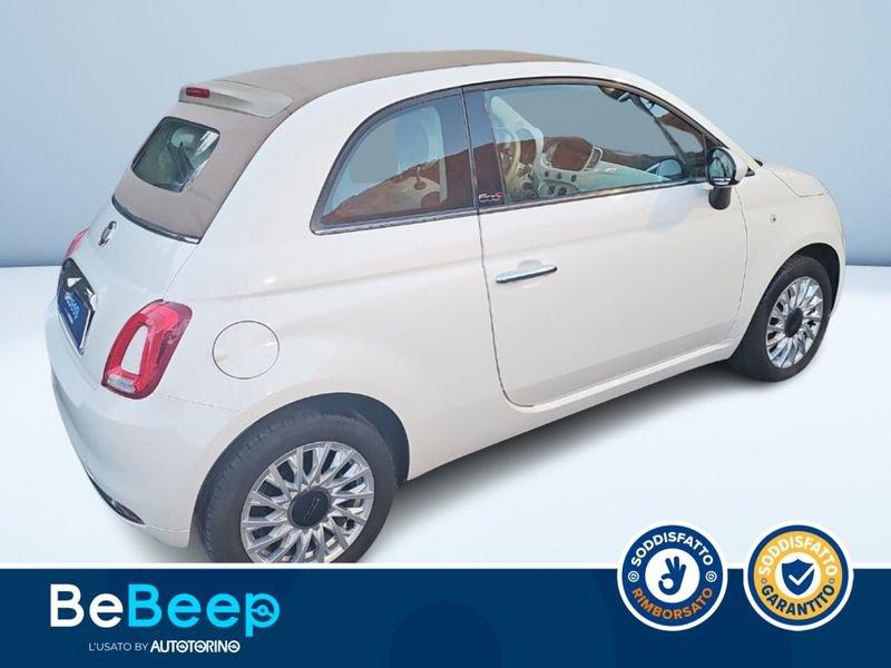 FIAT 500C 1.2 LOUNGE S&S 69CV MY19