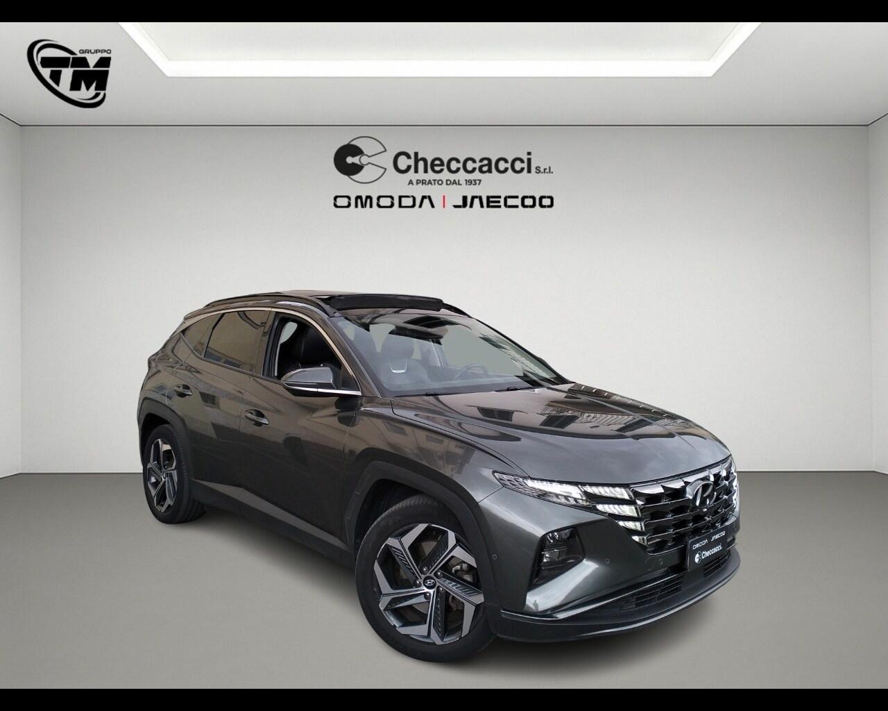 HYUNDAI Tucson 3ª serie Tucson 1.6 HEV aut. Ex...