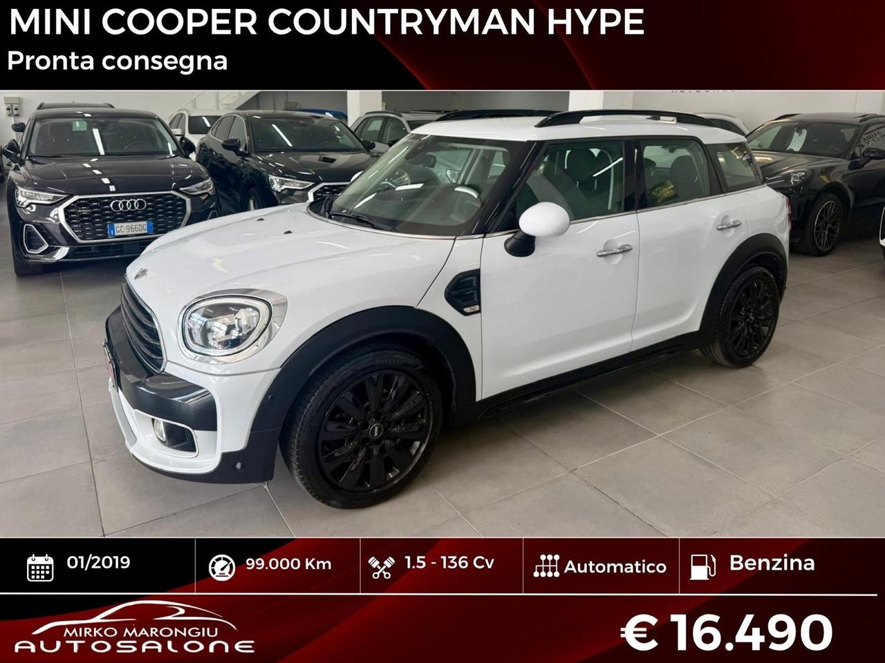 Mini Cooper S Countryman 1.5 Hype FINANZIABILE