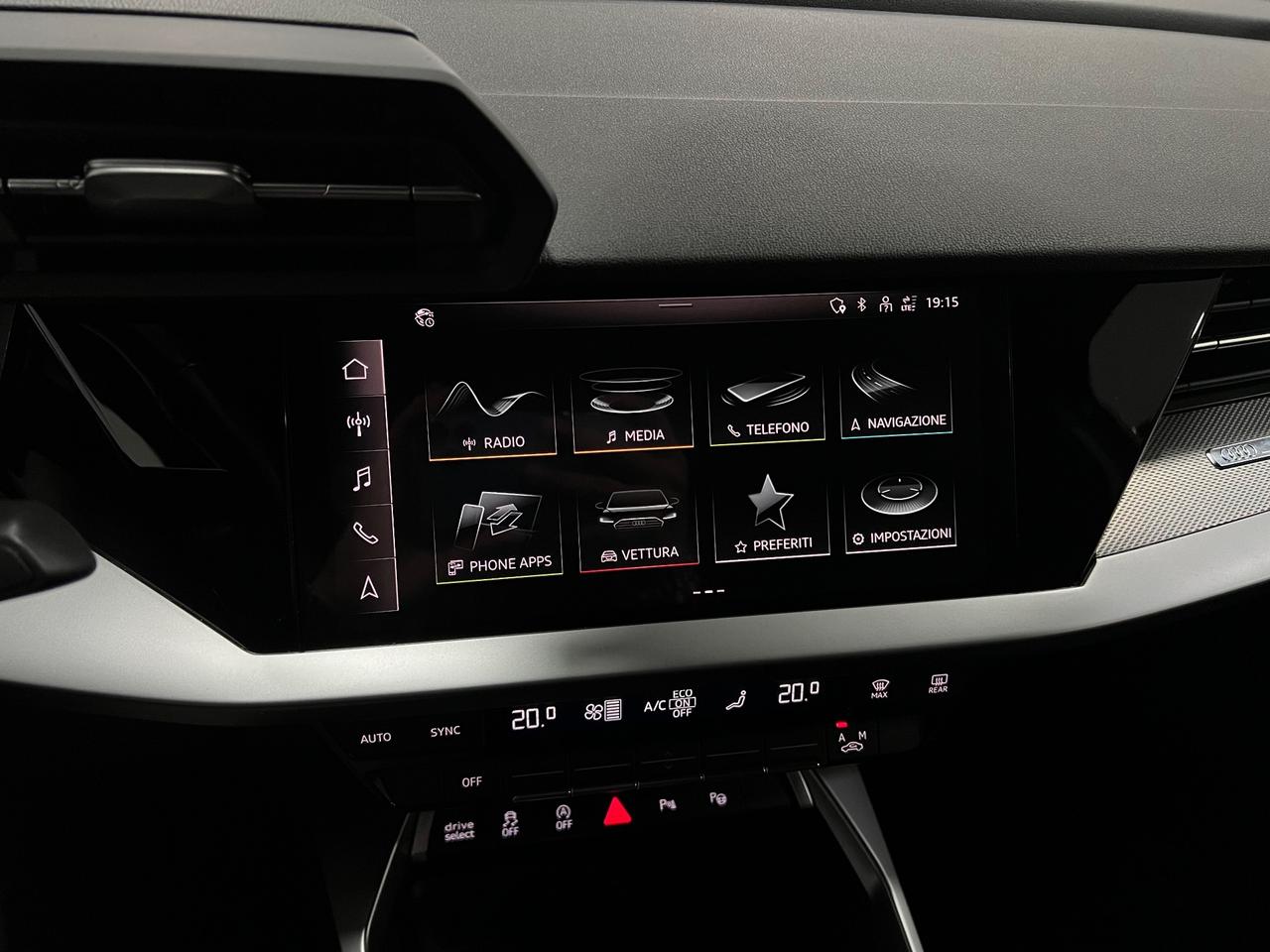 Audi A3 SPB 35 2.0 TDI STronic SLine Edition 150 cv