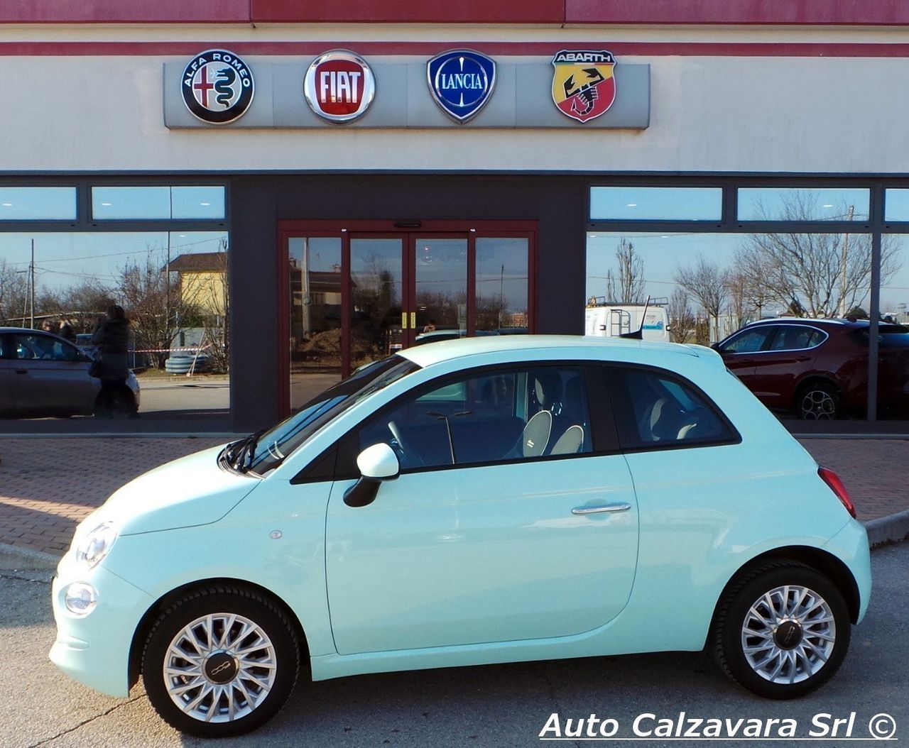 Fiat 500 1.0 Hybrid Lounge / VERDE LATTEMENTA / 0JE50181