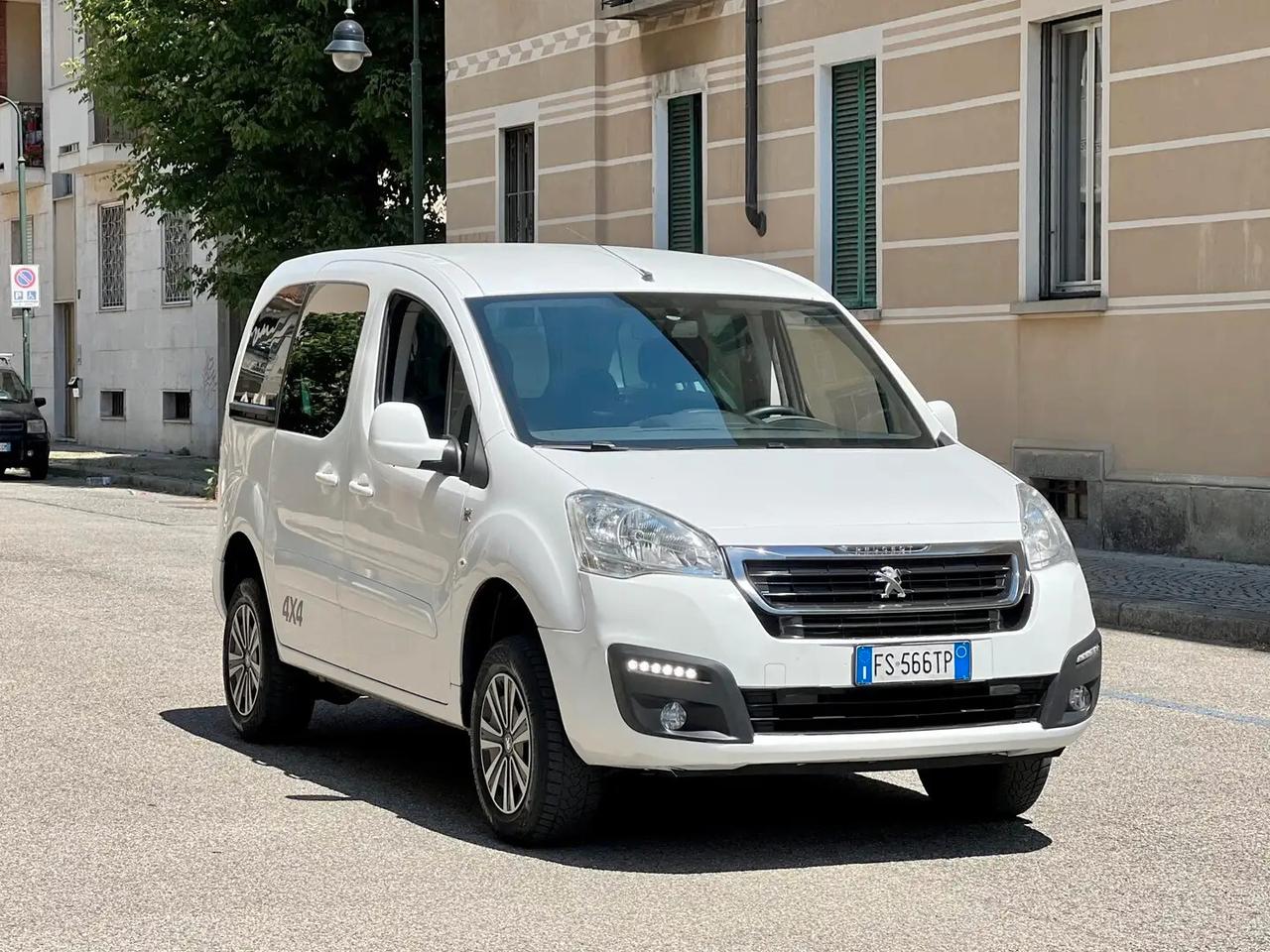 Peugeot Partner Tepee 1.6 BlueHDi 100cv E6 4X4 Dangel Endurance Control Active IVA INCLUSA