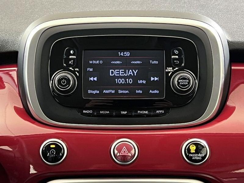 FIAT 500X 500X 1.3 mjt Pop Star 4x2 95cv my17
