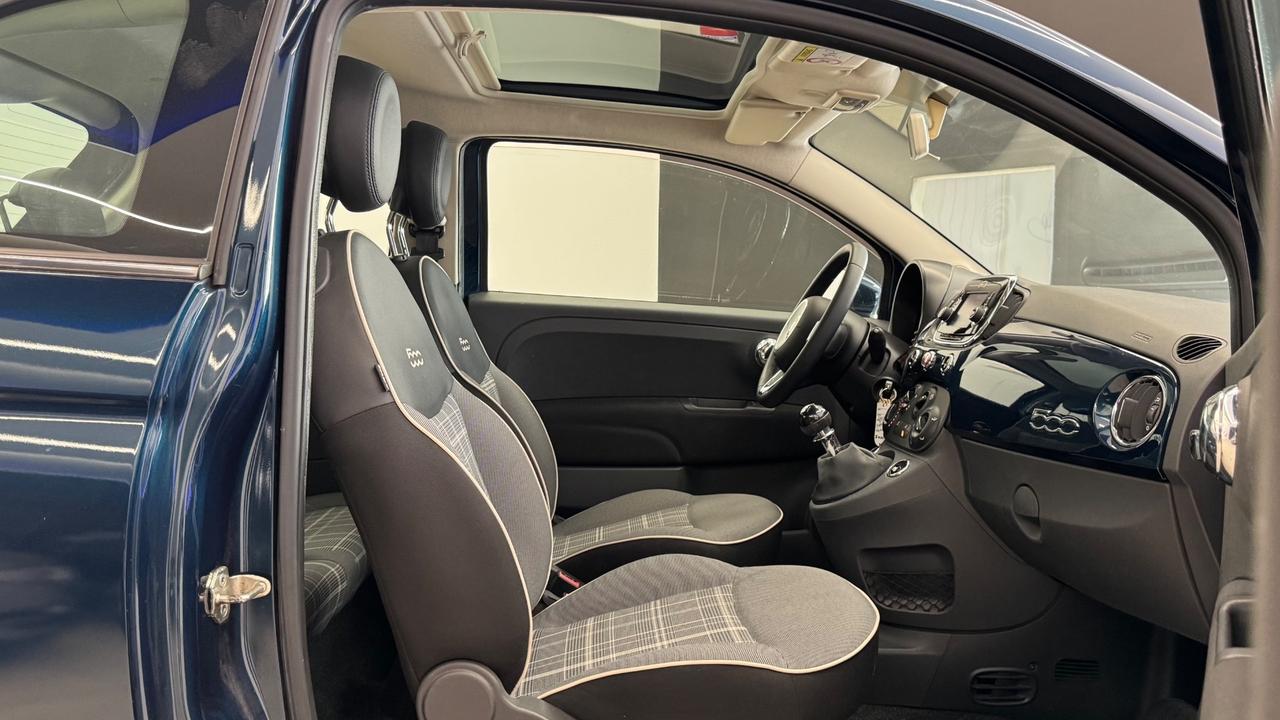 Fiat 500 1.2 Lounge Tetto Panoramico-2017