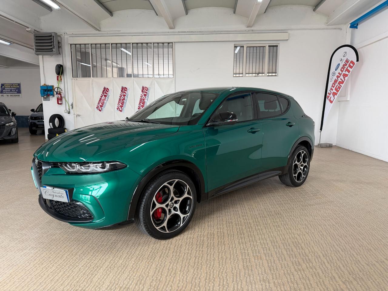 Alfa Romeo Tonale 1.6 diesel 130 CV TCT6 Veloce Verde Montreal