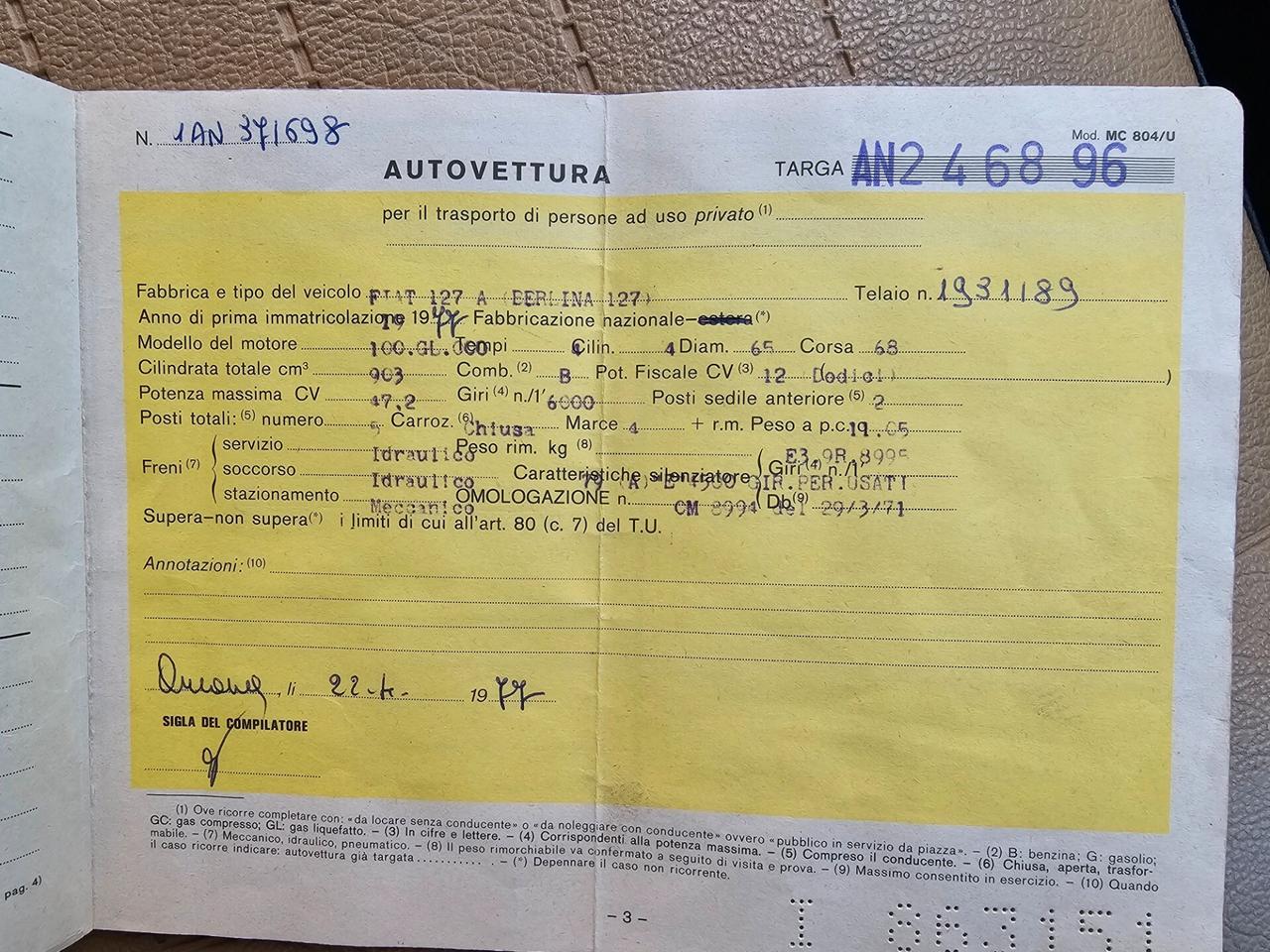 Fiat 127 Bauletto