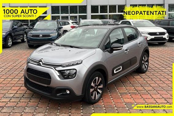 CITROEN C3 PureTech 83 S&S Shine VASTO ASSORTIMENTO !