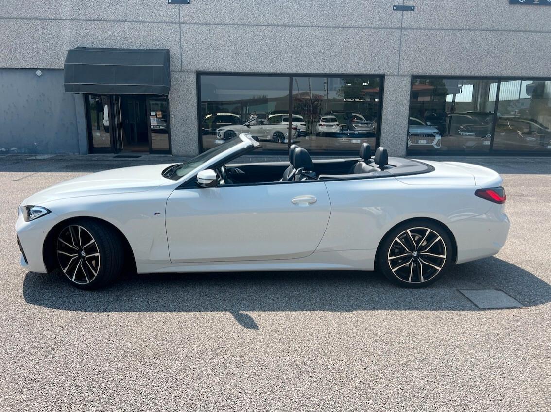 Bmw 4er Cabrio 420 d 190 cv mhev 48V Msport PREZZO IVA ESCLUSA