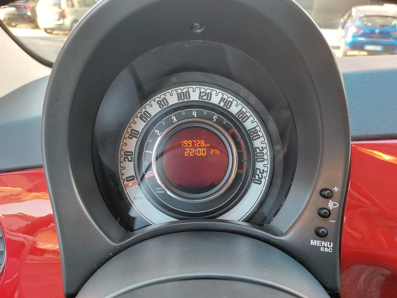 Fiat 500 1.2 69V Lounge TETTO PANORAMICO