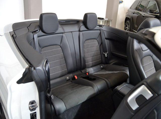 MERCEDES-BENZ C 180 Cabrio Premium Amg Automatica Capote Blu