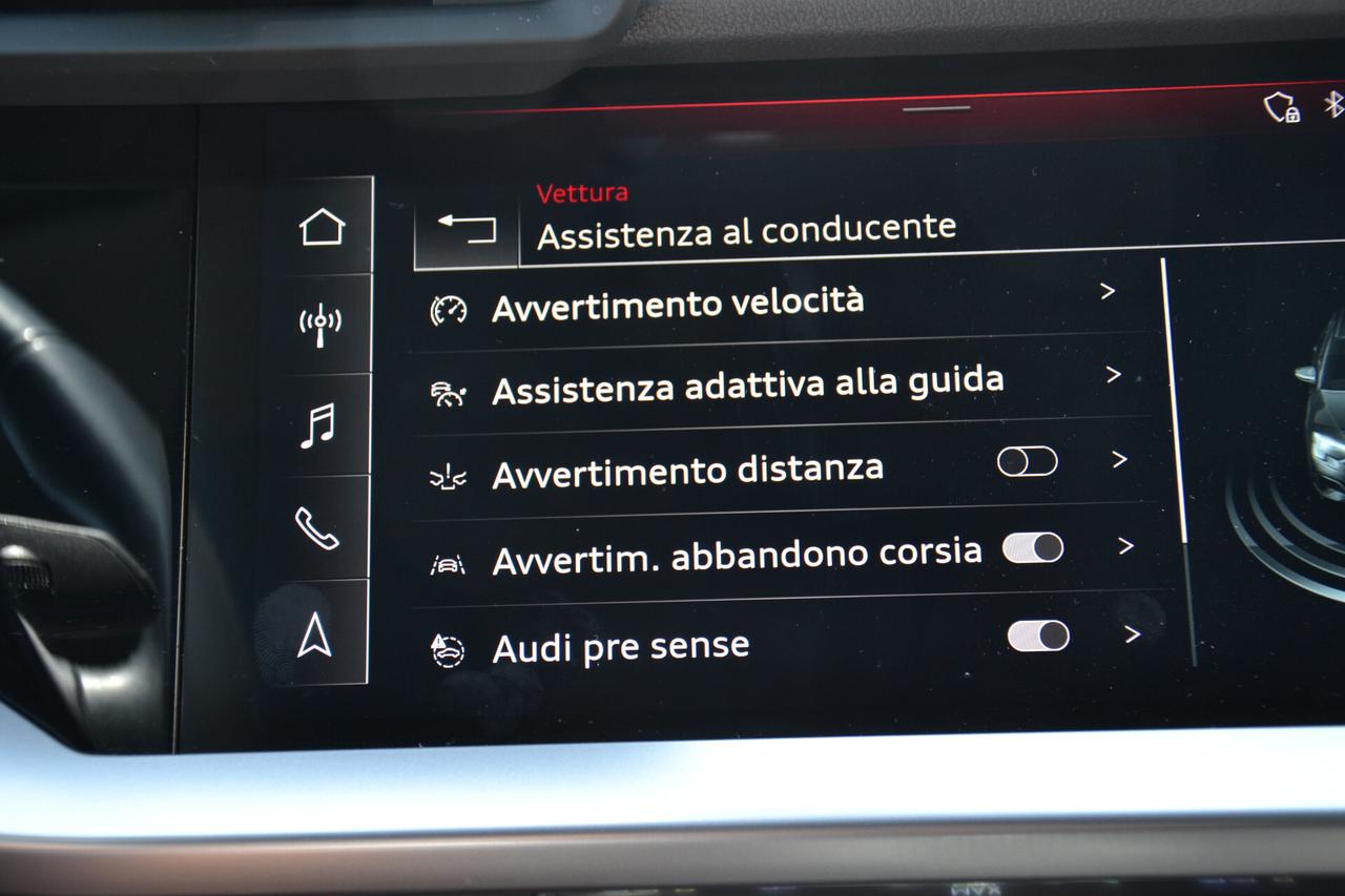 Audi A3 2.0 TDI S-LINE SEDAN **VIRTUAL-LED-PDC*PREZZO VERO