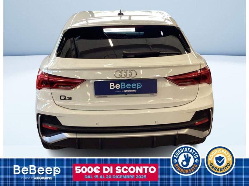 Audi Q3 SPORTBACK 35 1.5 TFSI MHEV S LINE EDITION 150CV