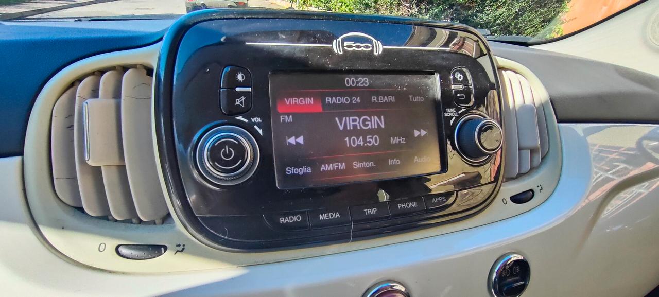 Fiat 500 0.9 TwinAir Turbo 85 CV Lounge dualogic