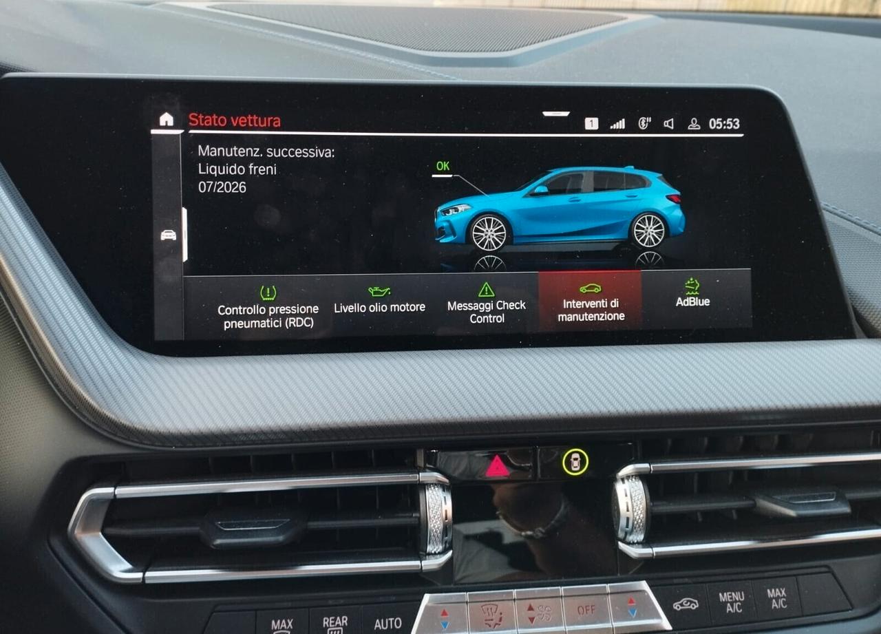 Bmw 118d 150CV M SPORT FULL *KM CERTIFICATI* 2021