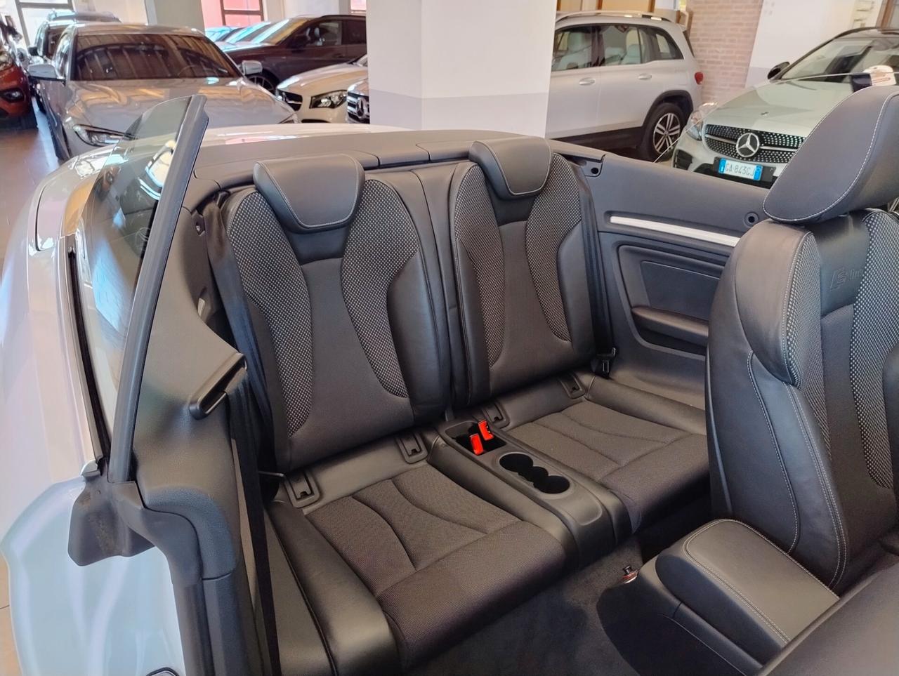 AUDI A3 Cabrio 2.0TDI 150cv S-LINE LED NAVI CRUISE