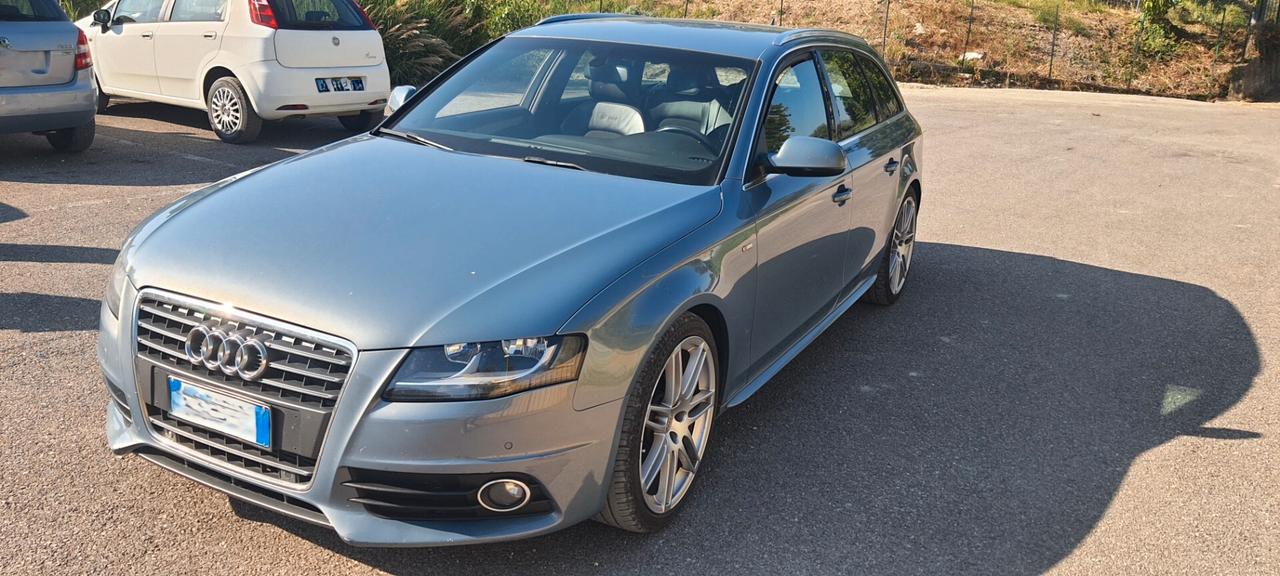 AUDI A4 2.0 TDI 120 CV AVANT S-LINE OK NEOPATENTATI