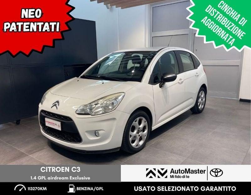 Citroën C3 C3 1.4 GPL airdream Exclusive - NEOPATENTATI