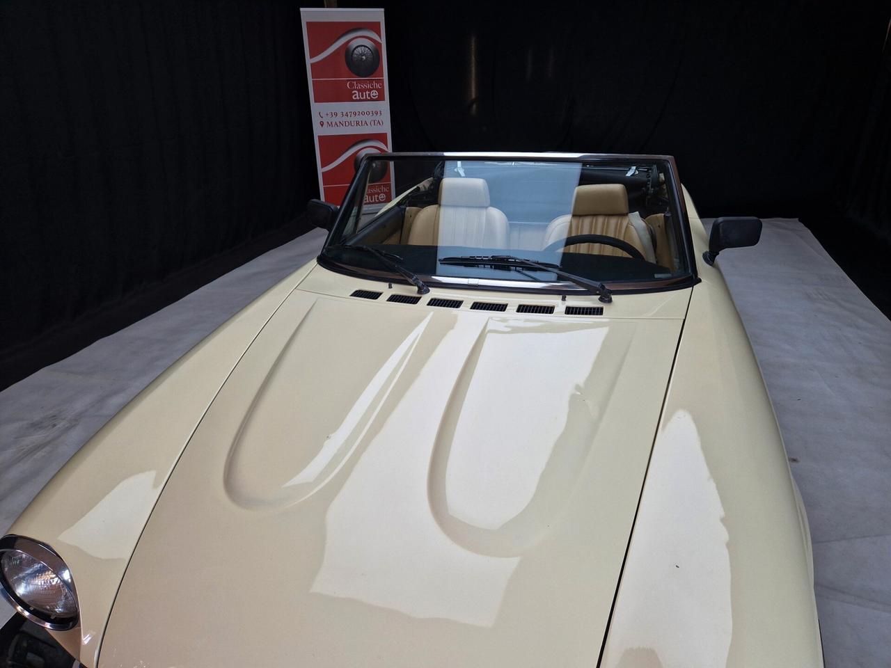 Fiat 124 Spider Turbo 2.0 cc certif. ASI CRS