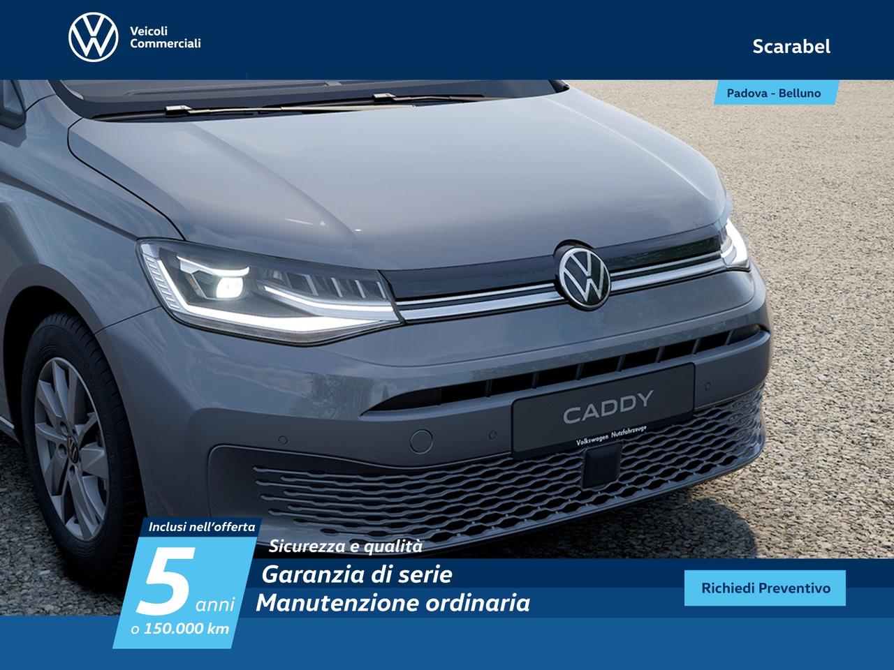 Volkswagen Caddy 1.5 phev 150cv life dsg