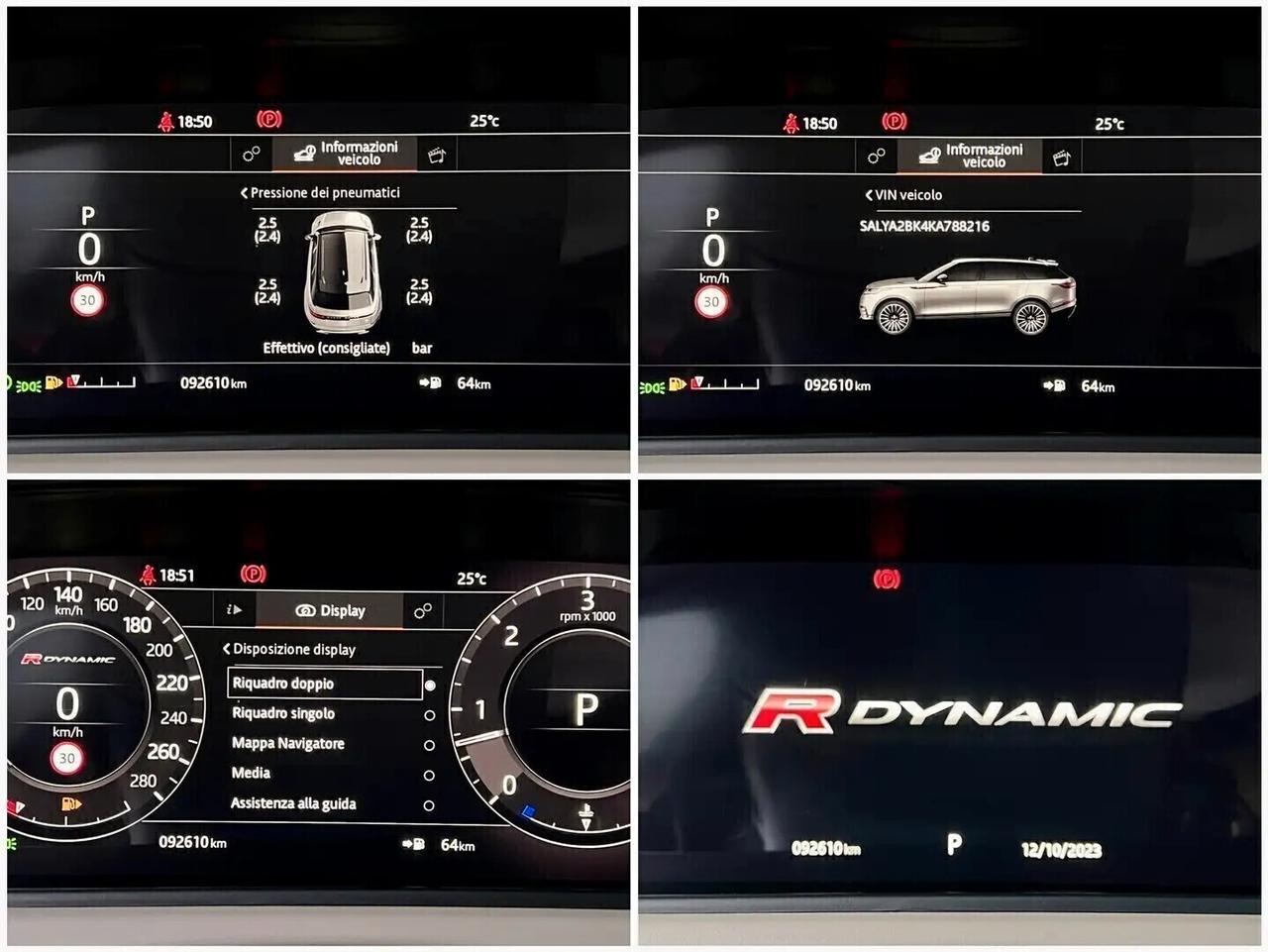 Land Rover Range Rover Velar 3.0D V6 300 CV R-Dynamic HSE