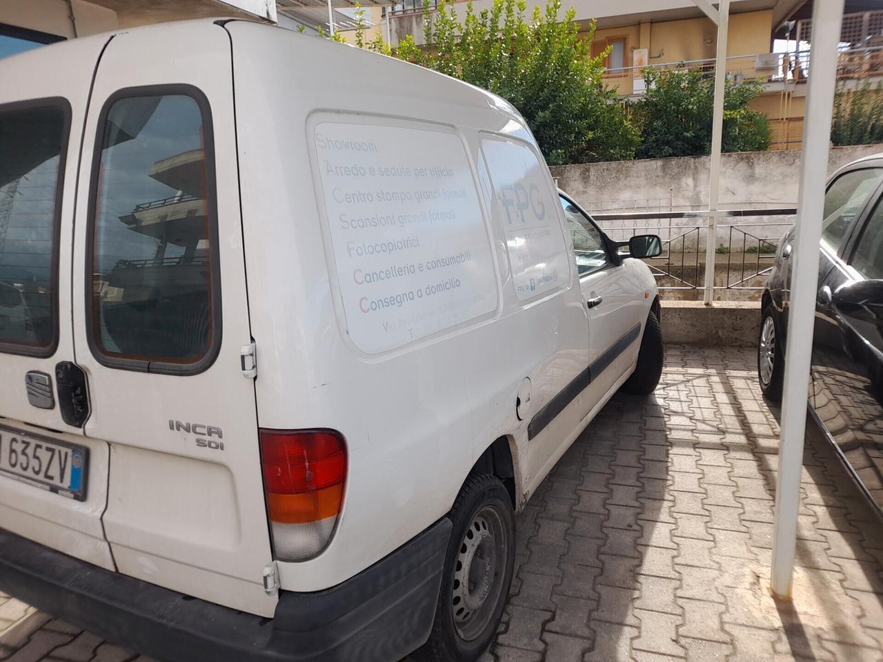 Seat INCA 1.9 GASOLIO anno 2000
