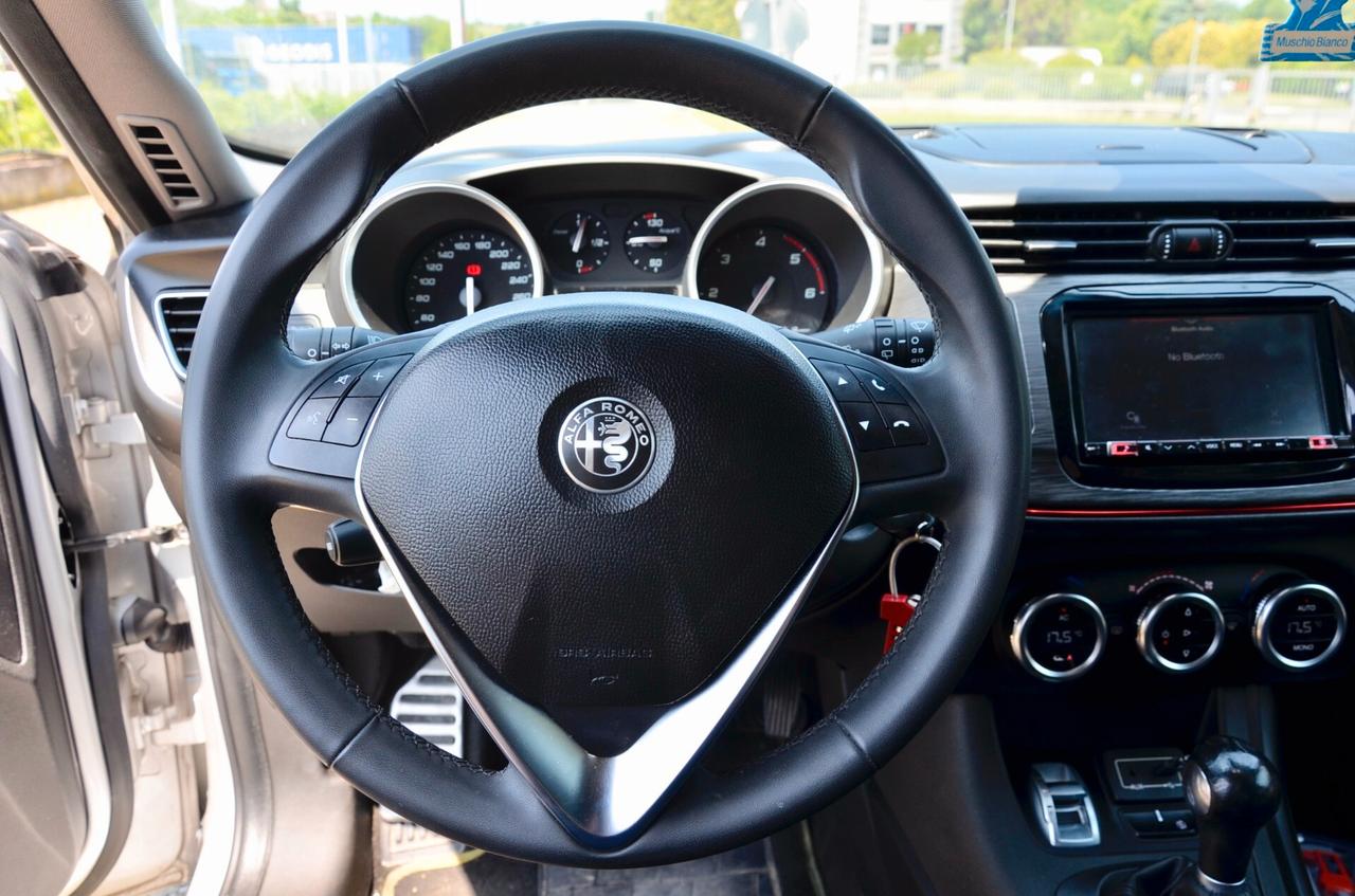 ALFA ROMEO GIULIETTA 1.6 JTDM SUPER 120cv TCT, UFF ITALIANA, EURO 6D, APPLE CAR PLAY, XENO, PERMUTE